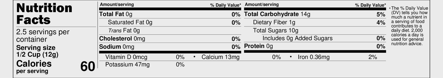 FREEZE DRIED MANGO TANGO