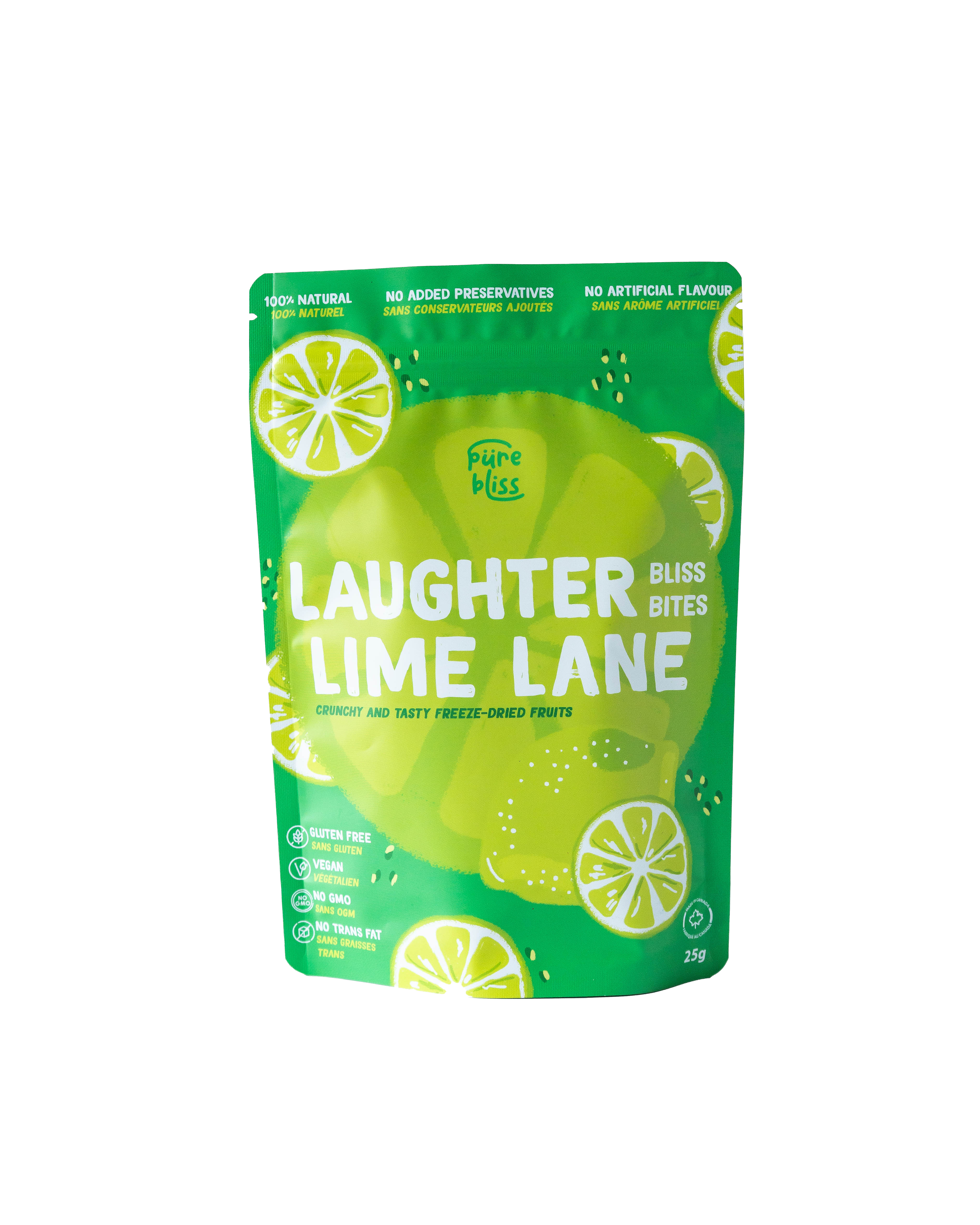 Freeze Dried Laughter Lime Lane - Pure, Vegan, and Gluten-Free