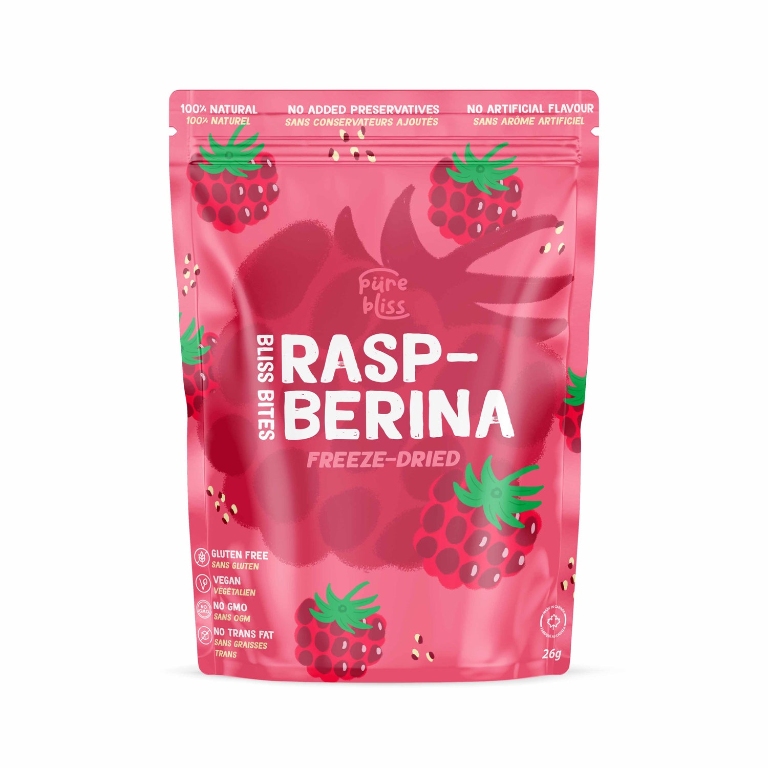 FREEZE DRIED RASP-BERINA