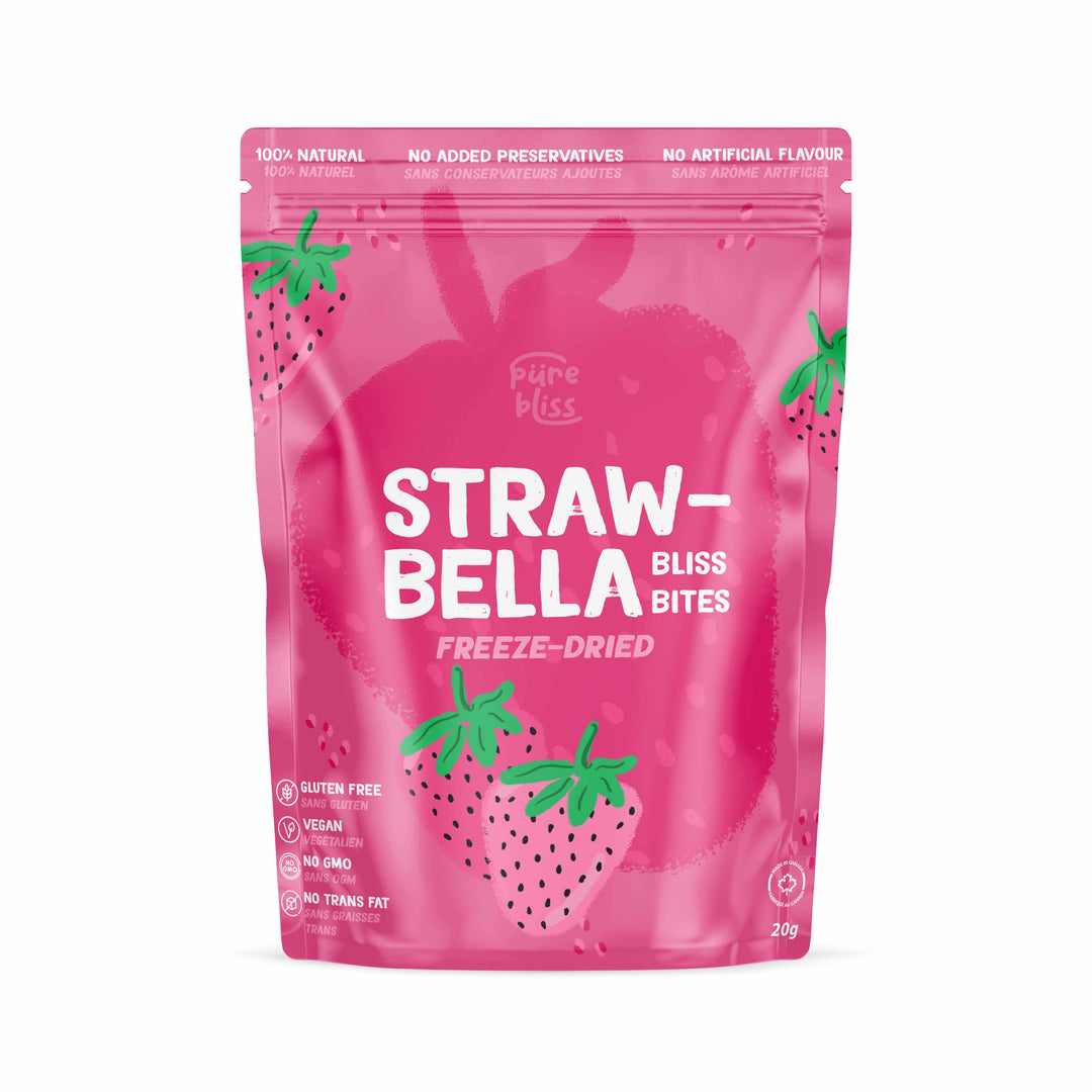 FREEZE DRIED STRAW-BELLA