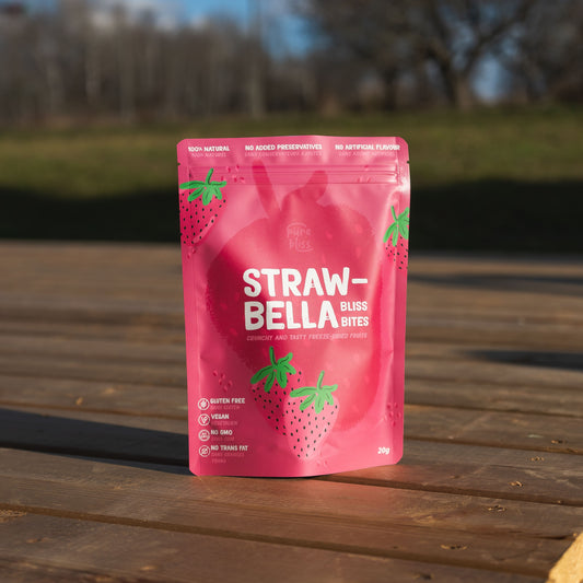 FREEZE DRIED STRAW-BELLA
