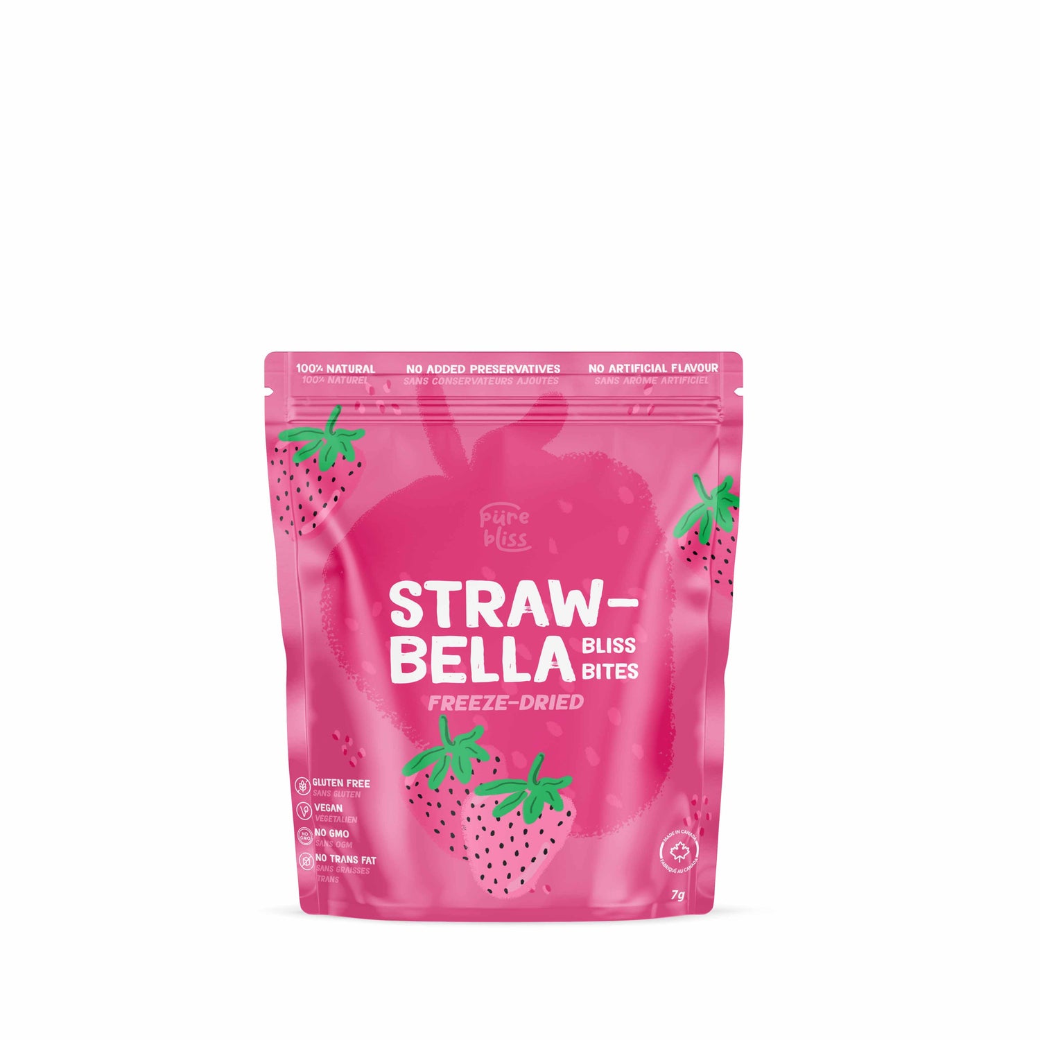 FREEZE DRIED MINI STRAW-BELLA