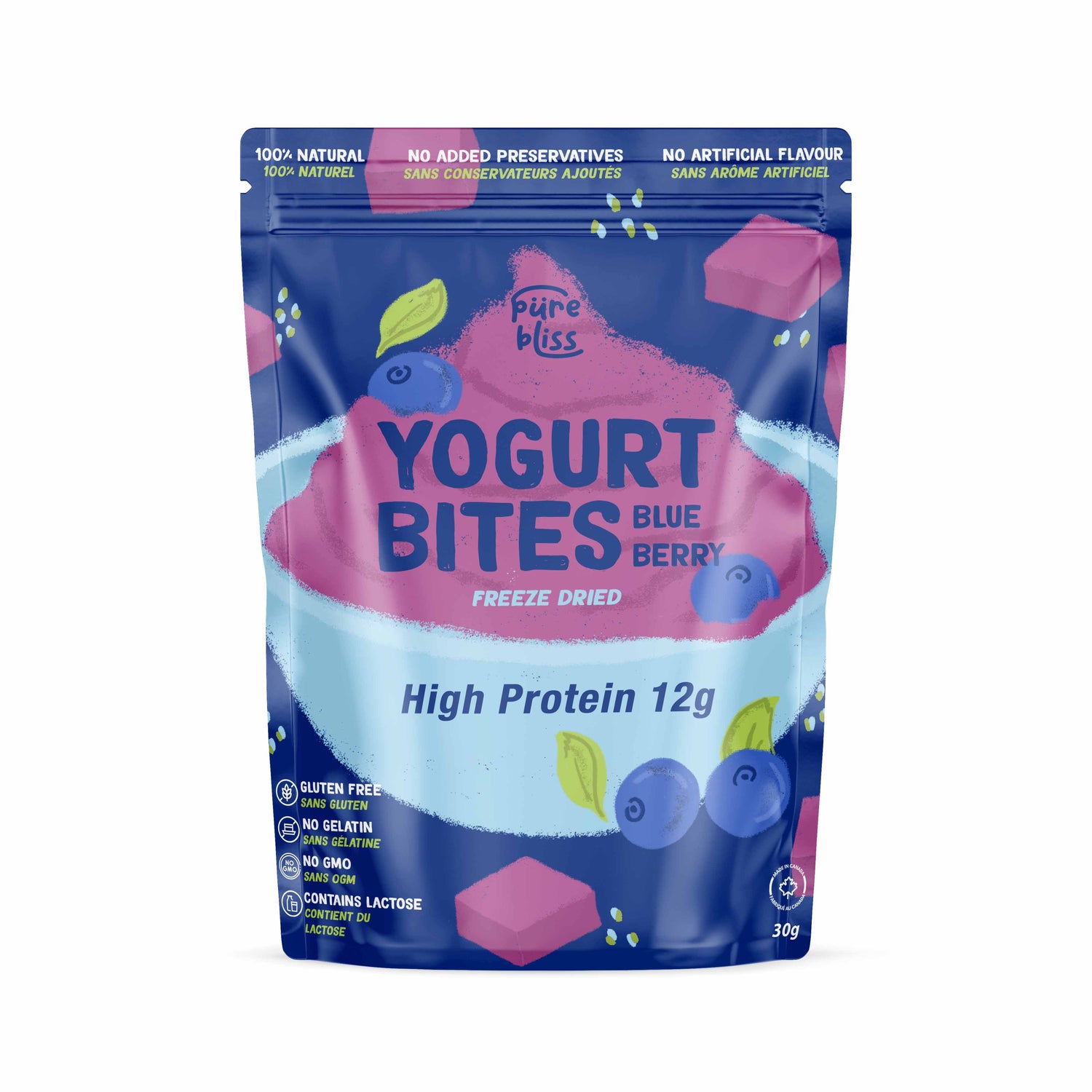 PROTEIN YOGURT BITE BLUEBERRY