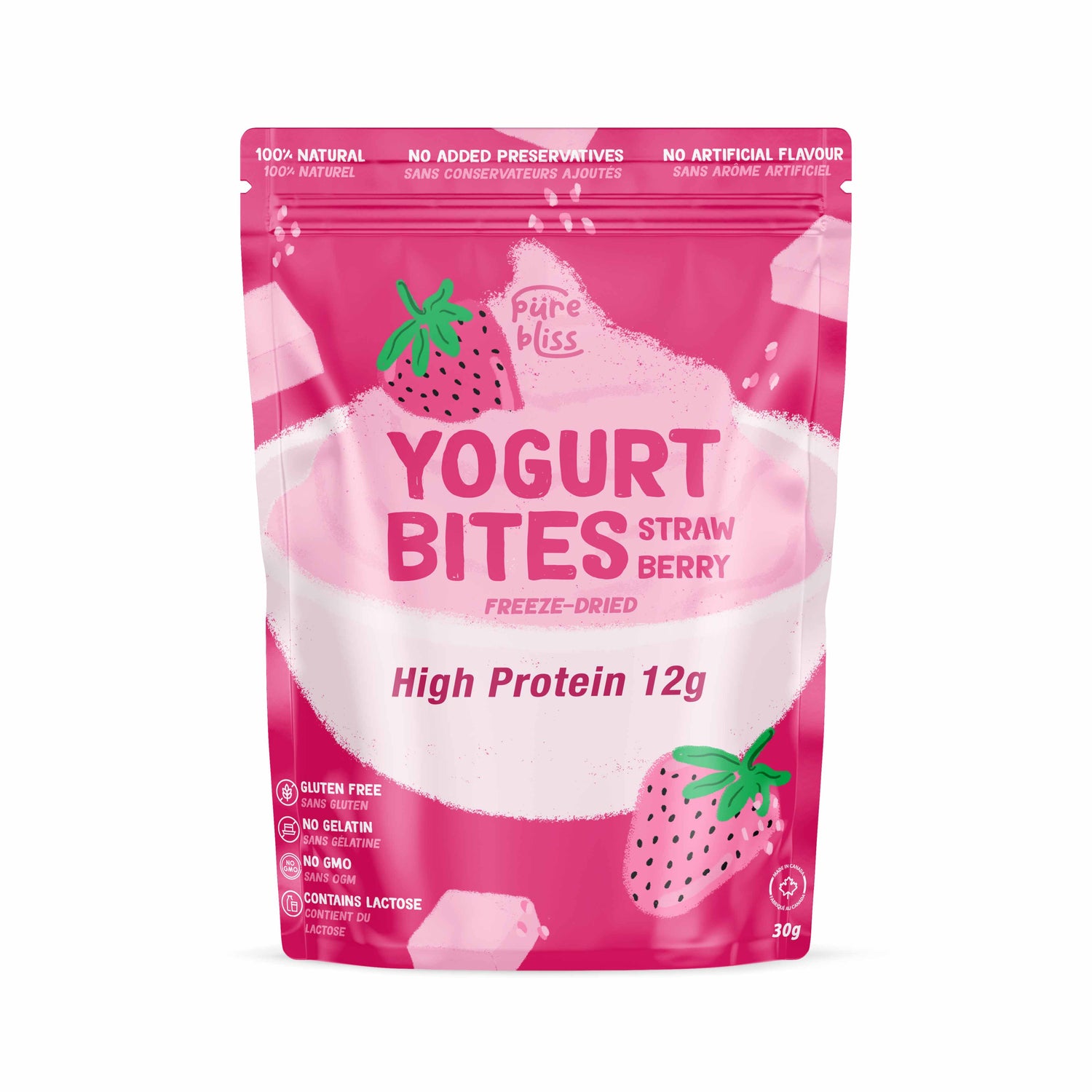 PROTEIN YOGURT BITE STRABERRY