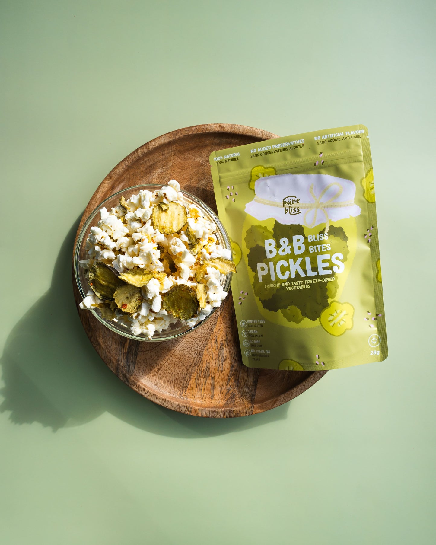 FREEZE DRIED B & B HOT & SWEET PICKLES