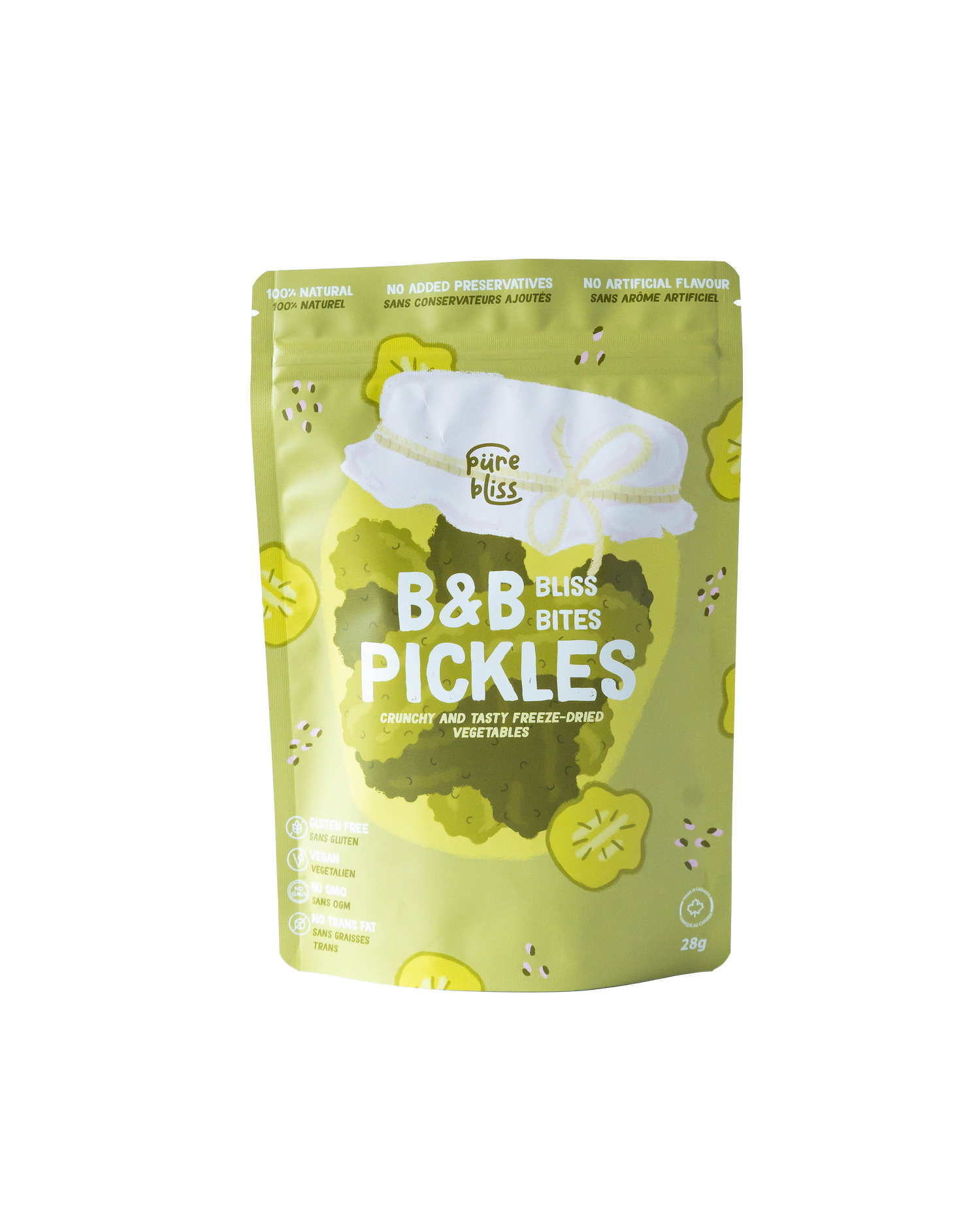 FREEZE DRIED B & B HOT & SWEET PICKLES