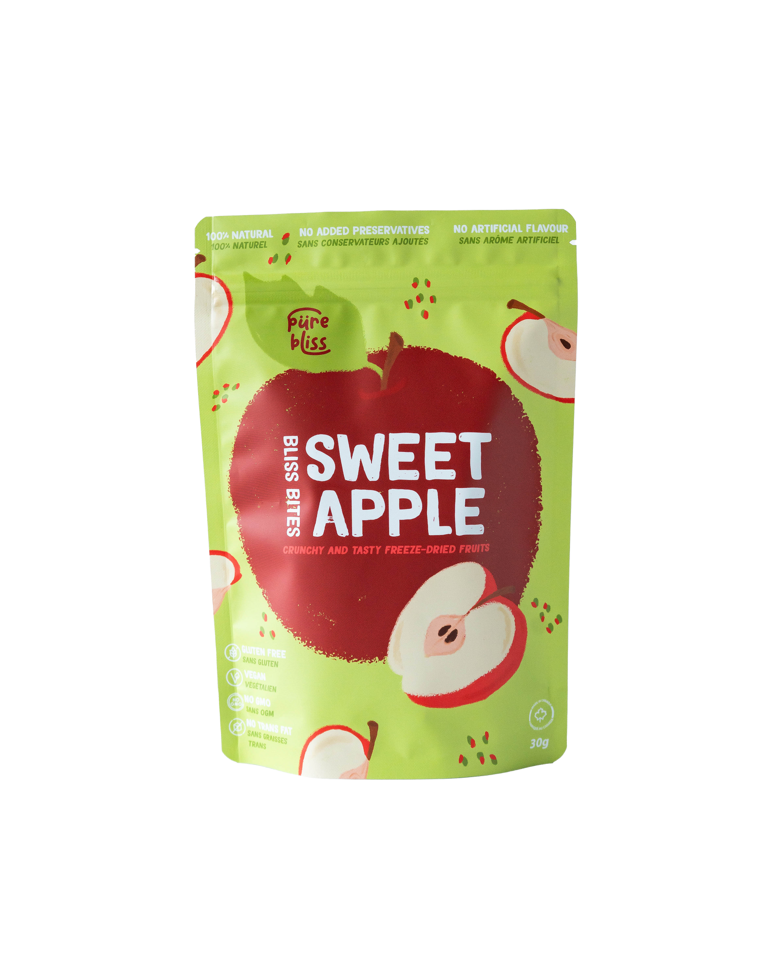 FREEZE DRIED APPLE SLICES