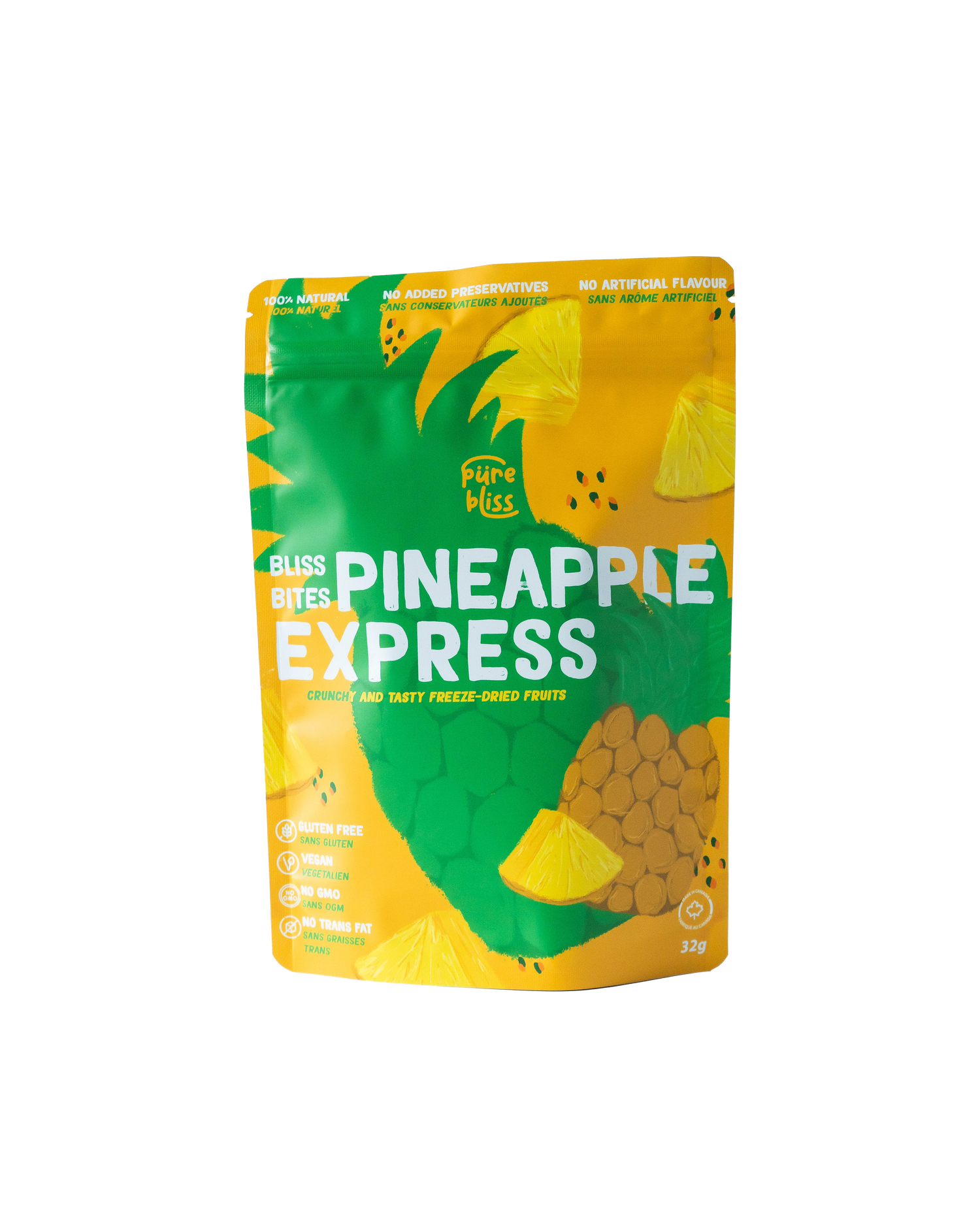 FREEZE DRIED PINEAPPLE EXPRESS